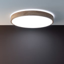 Wand- und Deckenleuchte Niklas, braun, 8,5 x 49 cm, Deckenlampe, dimmbar