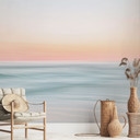 Fototapeta Abstrakcyjne Fale Morskie Pastel - Botha