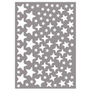 Wallsticker Bjørn, Måne og stjerner (grønne) + selvlysende stjerner