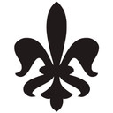 Sticker mural - Fleur de Lys 3