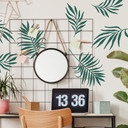 Muursticker set Palmbladeren 28-delig