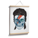 Plakat Solti - czaszka Bowiego