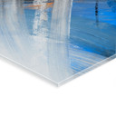 Acrylglasbild Blaue Pinselstriche abstrakt - Cheney