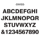 10 cm 3D Bogstaver