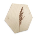 Hexagon Hout Siergras No. 1