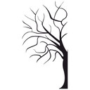 Sticker mural - Arbre 2 (bicolore)