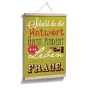 Poster Sobald du die Antwort hast...
