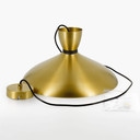 Aluminium Pendelleuchte Gold