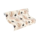 Rasch papier peint intissé, papier peint à motifs Salsa beige clair