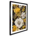 Plakat Kwiaty - Blossom splendour in ochre - Jaszke