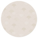 Naklejka na ścianę Abstrakcyjne półkola w delikatnym beżu - Bloomery Decor - Round