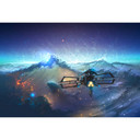 Fototapet - Aerroscape - Space