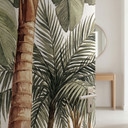Film pour porte Forêt Tropicale de Palmiers - Pictufy Studio