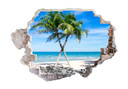 3D Wallsticker af Atlanterhavet