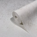Tekstureret tapet, non-woven hvid 