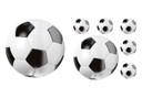 Sticker mural Set de ballons de foot