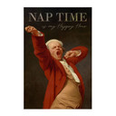 Obraz tkaniny Nap Time - Inspirowany przez Ducreux - Autoportret