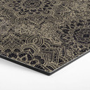 Sekskantet Billede Mandala Boho antik guld - Bloomery Decor - aluminium dibond