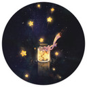 Fototapeta do pokoju dziecięcego Starcatcher: Szklanka pełna życzeń - Tajlandia - Okrągła - tapeta f
