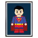 Plakat Gomes - zabawka Superman