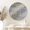 Tableau sur verre Monet - Nénuphars 1905 - Rond