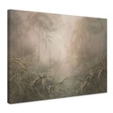 Jungle Canvas schilderij Mystiek regenwoud in de mist - Ms Tiff