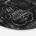 Tableau sur alu-Dibond World of good feelings - Rond