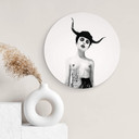 Tableau sur alu-Dibond rond Ireland - The Sweetest Kill