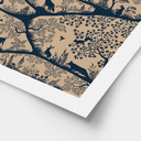 Poster Djursiluetter i den Nordiska Skogen - Oliver Robins