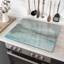 Plaque Cuisinière Velvet Horizon - Lac Abstrait - Sir Edward x Grigory Gladarev