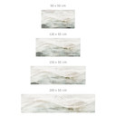 Selbstklebende Küchenrückwand Neblige Berglandschaft Aquarell - Ms Tiff