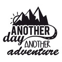 Wallsticker - Another day another adventure