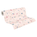blomstret tapet cremegrøn - non-woven tapet landsted A.S. Création - mat lys struktur
