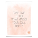 Plakat Confetti & Cream - Take Time