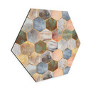 Hexagone - alu-Dibond Fredriksson - Marbre et nacre