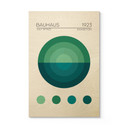 Plakat drewniany Bauhaus Mavi Daire - Tunaboylu