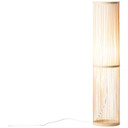 Stehleuchte Luise, braun, 90,5 x 20 cm, Bambus Stehlampe, dimmbar