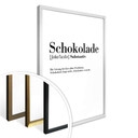 Poster Grammatik - Schokolade