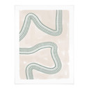 Plakat artystyczny - Abstracto Twist - uplusmestudio