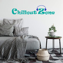 Wallsticker - Chill out zine 6 (2-farver)
