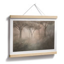Poster Waldmagie im Morgennebel Beige - Ms Tiff
