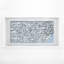 Granitowa folia ochronna na ścianę - Panorama