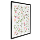 Plakat Różowe świąteczne róże na wiosnę - UN Designs