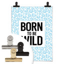Plakat Leopard - Born to be Wild