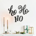 3D Schriftzug Weihnachten - Ho Ho Ho - Acryldeko