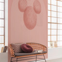 Non-woven tapet - Mickey bue - 250 x 280 cm