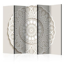 Rumdeler - Mandala world 3D , 5-delt - 225x172 cm