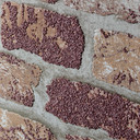 Anaglypta® Brick Abbey Road non-woven tapet i vintage tegelstenslook röd, beige