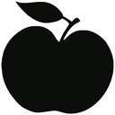 Sticker mural - Sticker Ardoise Pomme