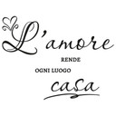 Muursticker L'amore rende ogni luogo casa